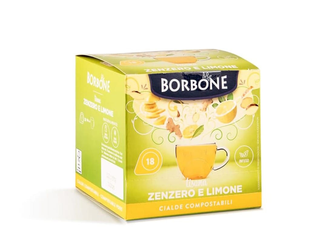 Tisana Zenzero e Limone - 18 cialde