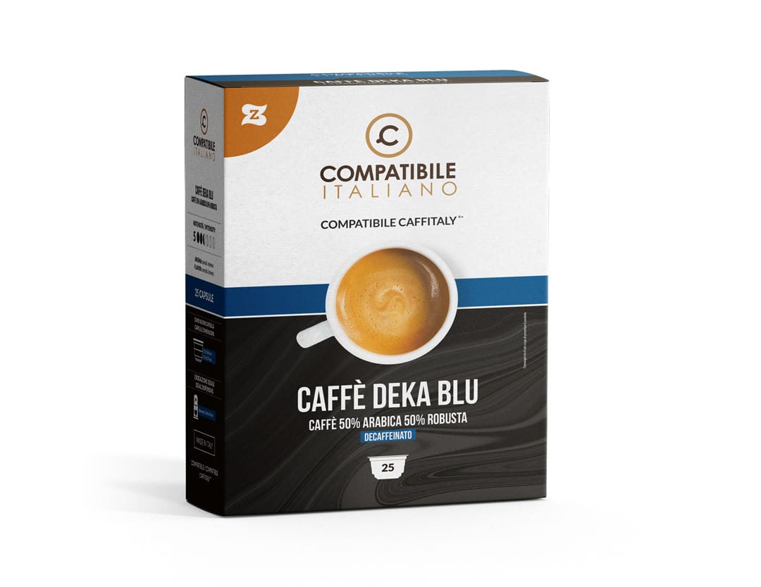 Caffè Deka Blu - Decaffeinato - 25 capsule
